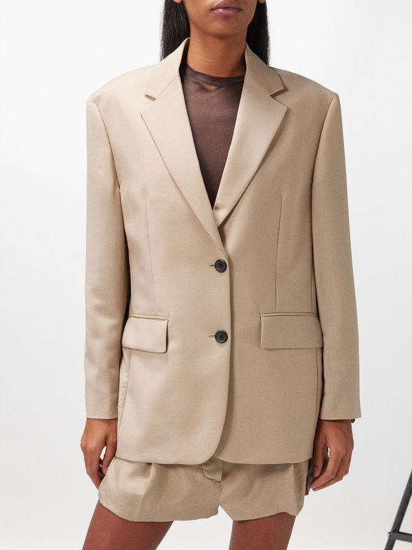 Prada Mohair-blend barathea suit jacket