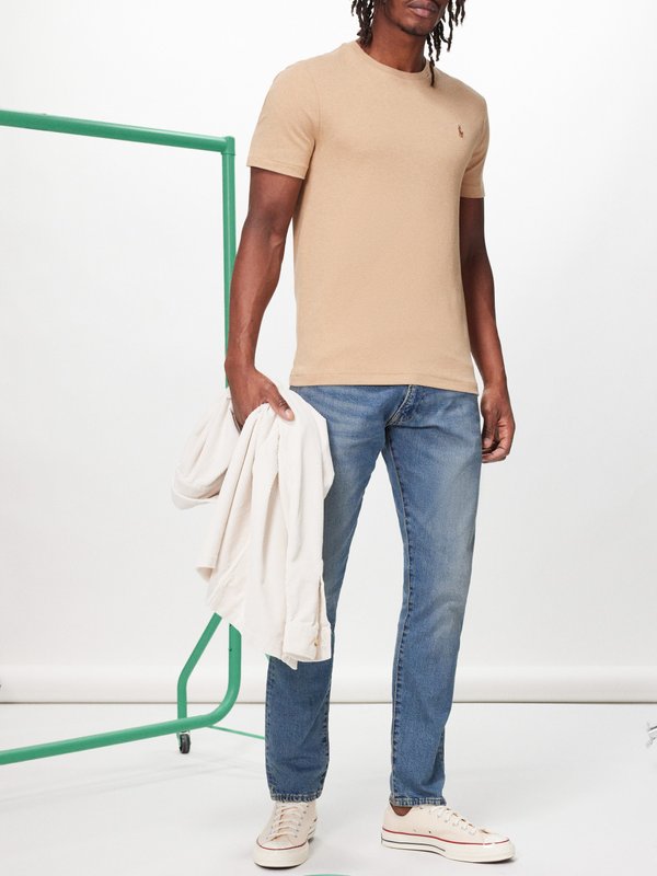 Polo Ralph Lauren Logo-embroidered short-sleeve cotton T-shirt