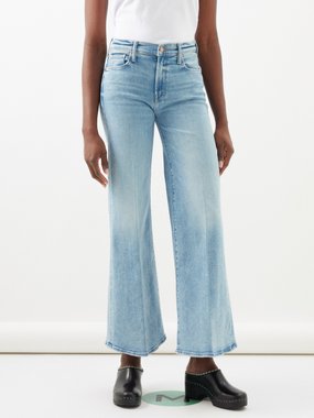 MOTHER The Twister Skimp wide-leg jeans
