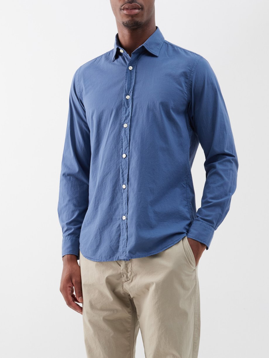 Blue Sammy linen shirt | Hartford | MATCHESFASHION US