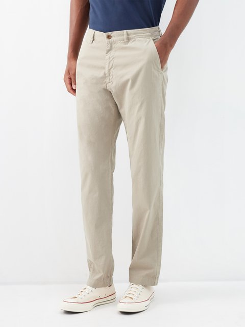 Beige Silver Ridge recycled-fibre cargo trousers, Columbia