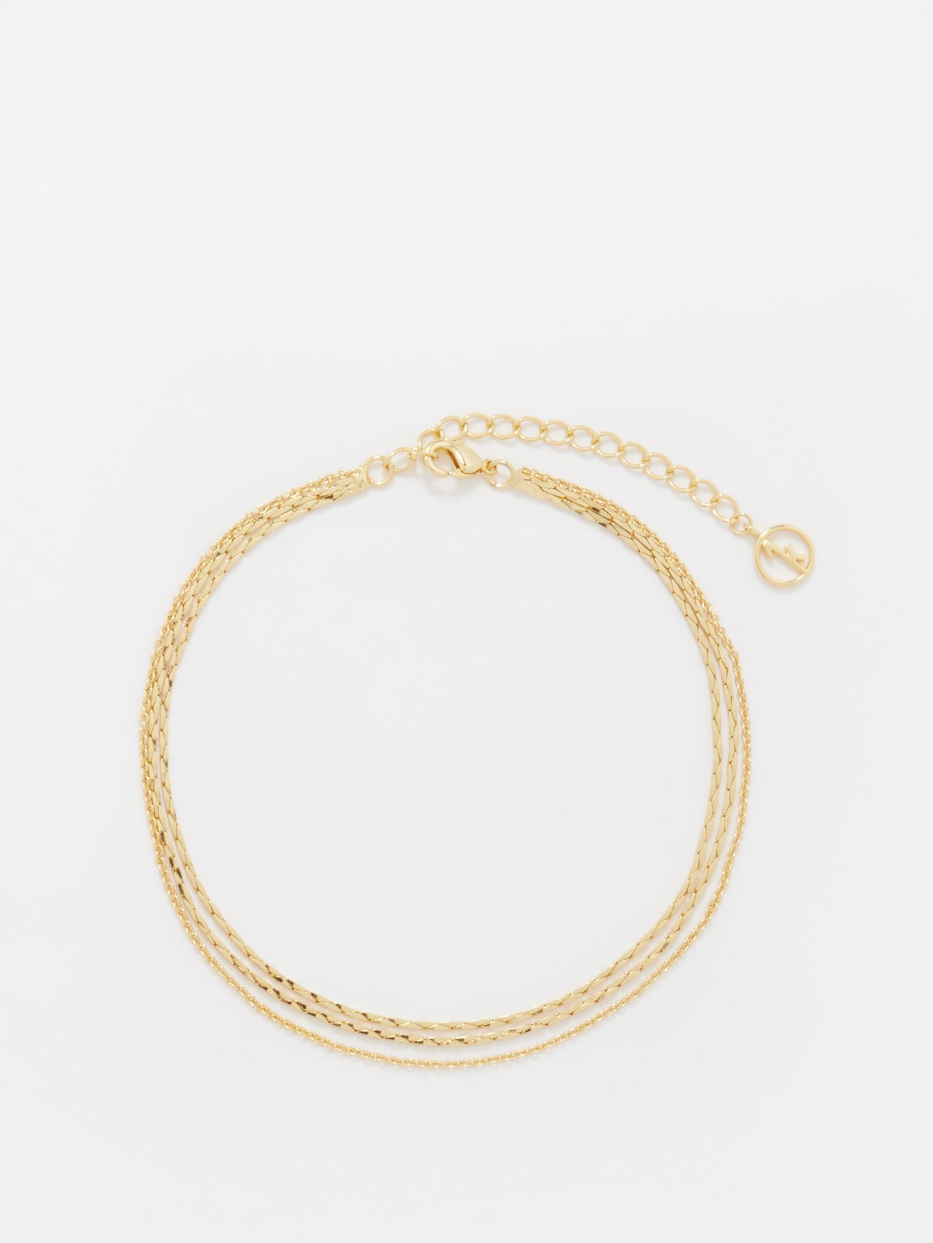 Anissa Kermiche 18K yellow gold Louisette necklace