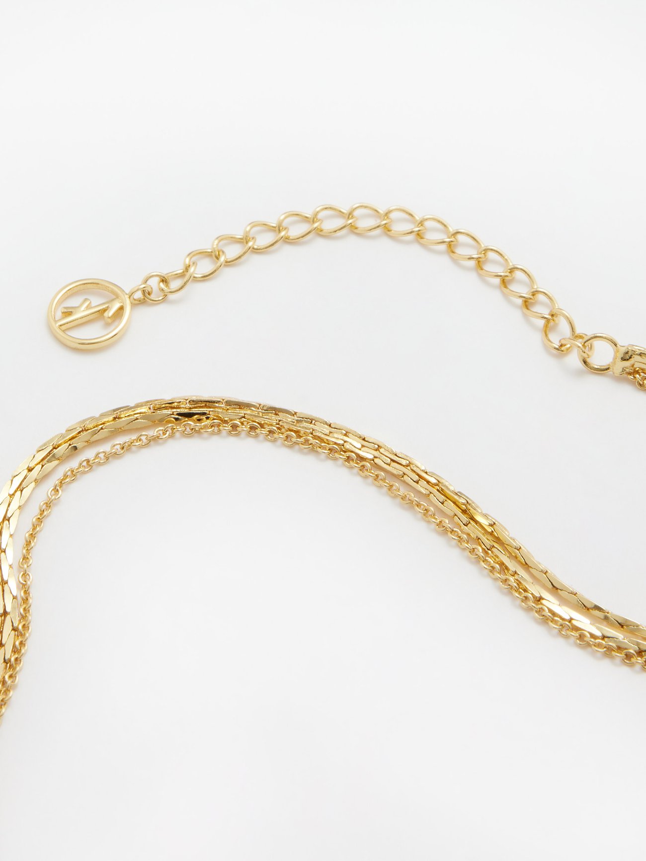 Anissa Kermiche 18K yellow gold Louisette necklace