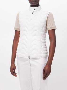 Bogner Kleo quilted recycled-fibre ripstop down gilet