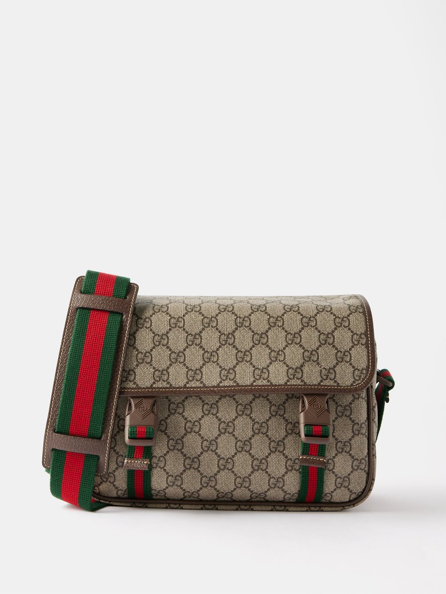 Beige Ophidia GG-canvas crossbody bag | Gucci | MATCHES UK