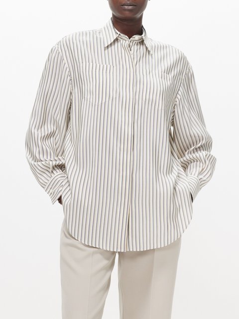 White Striped shirt Bottega Veneta - Vitkac Italy