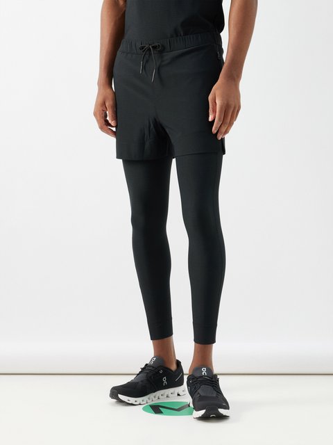 Soar Black Session Running Tights - ShopStyle Activewear Pants