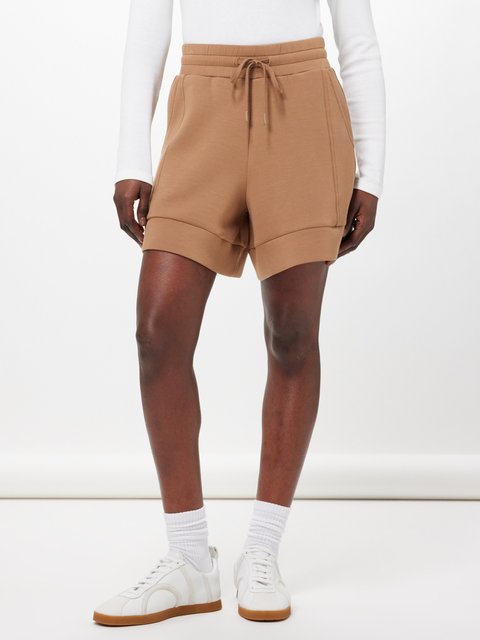 Camel Tyler pleated shorts, CLEA