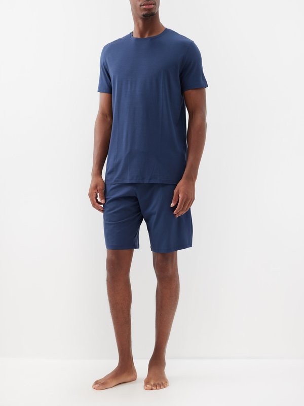 Derek Rose Basel modal-blend pyjama shorts