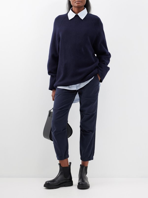 Citizens of Humanity Agni cotton cropped trousers