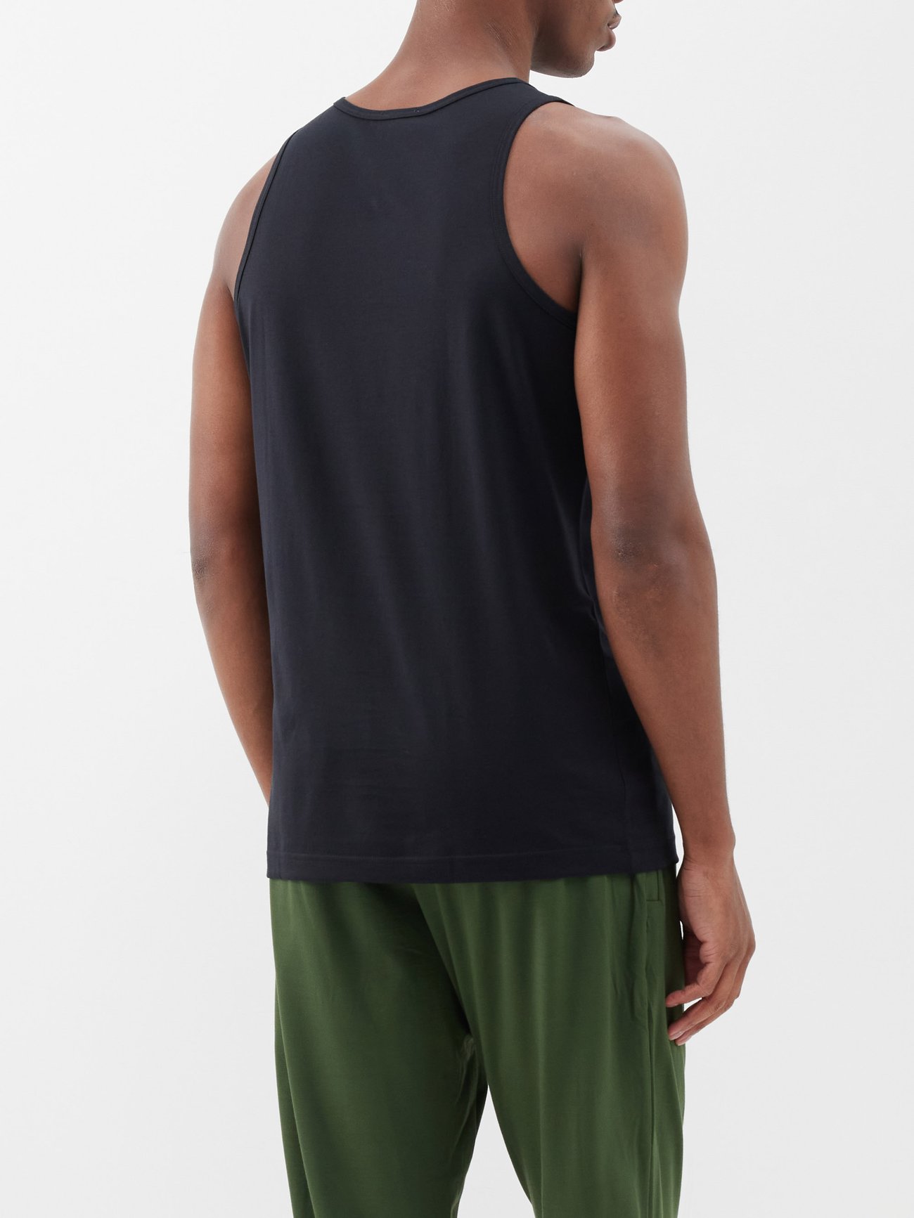 SUNSPEL Cotton-Jersey Tank Top for Men