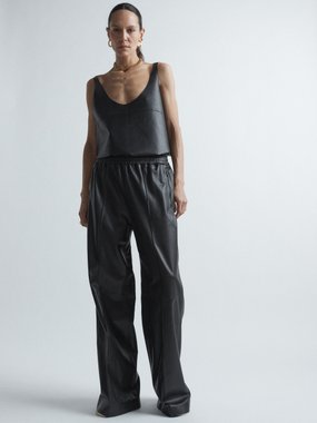 Sand Deluxe Wool & Silk Trousers
