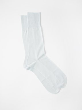 Falke No. 9 fil d´Écosse cotton-blend socks