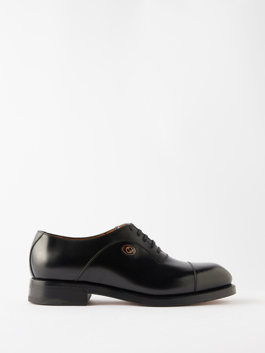 Gucci Rooster leather brogues
