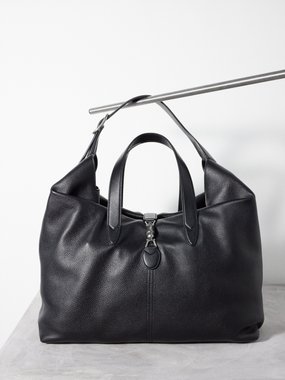 Gucci Jackie 1961 large grained-leather holdall