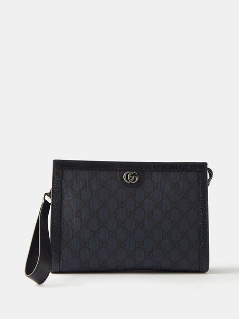 Gucci Signature Wallet With Id Window in Black for Men | Lyst
