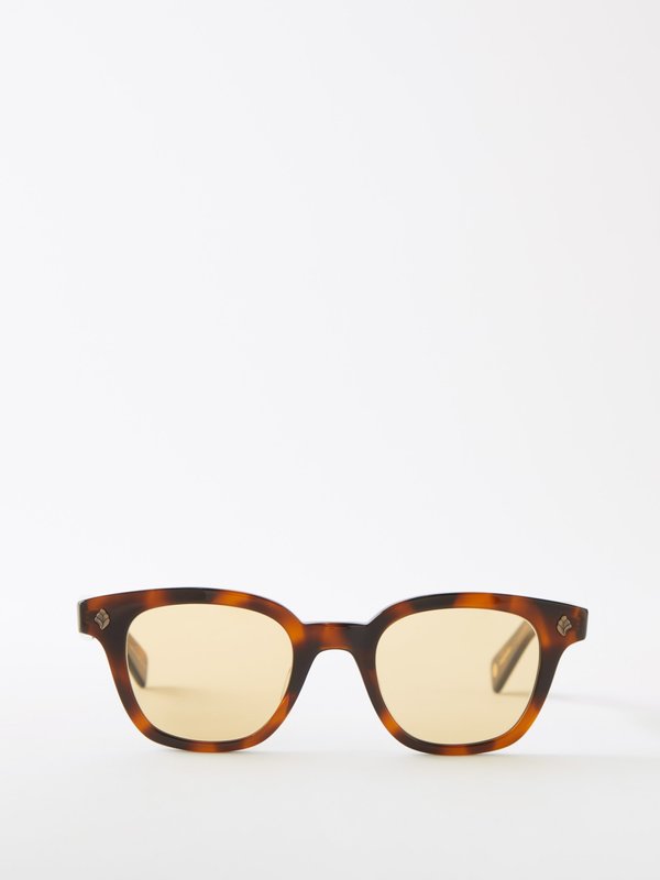 Garrett Leight Naples square acetate sunglasses