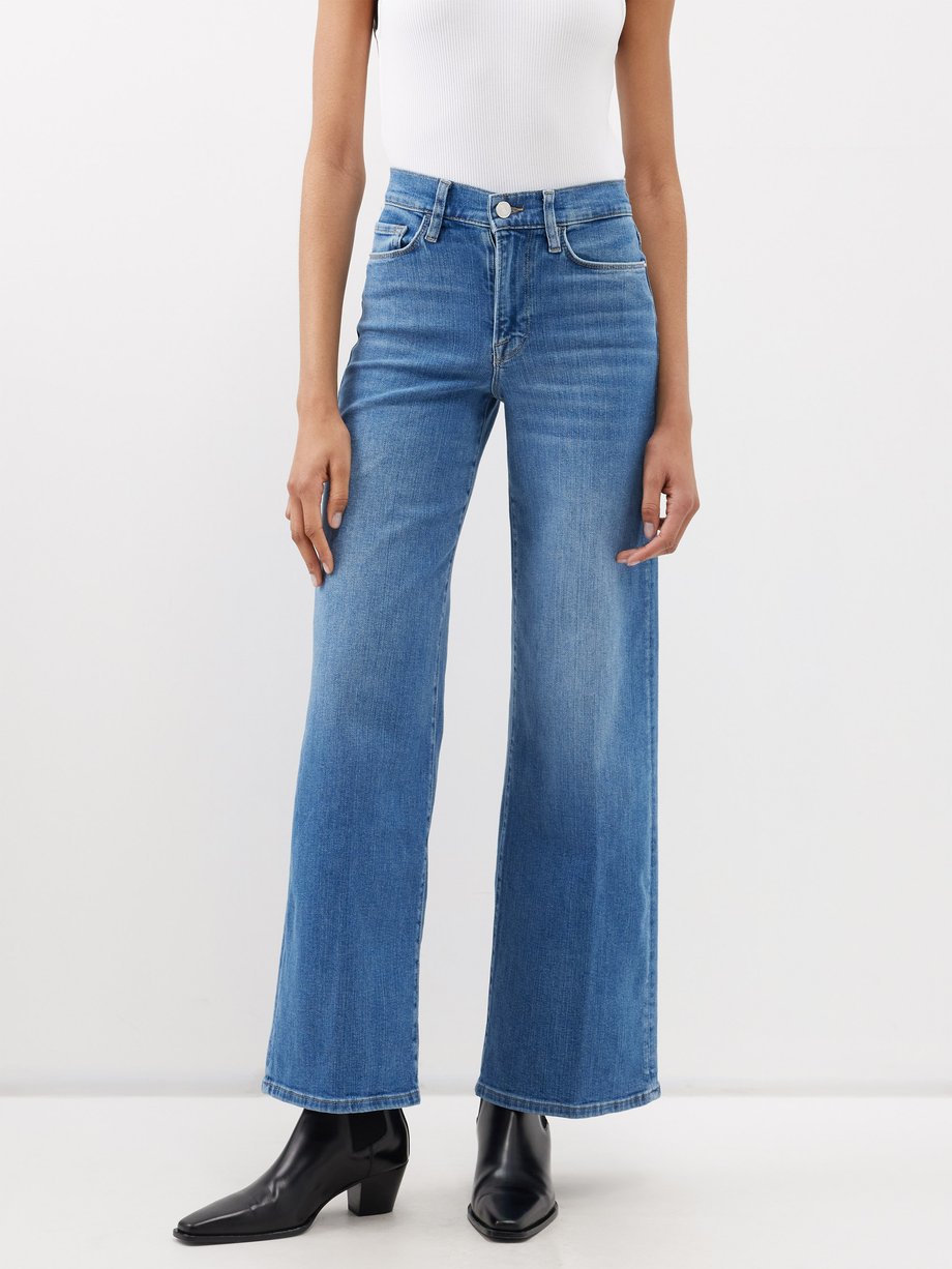 Blue Le Slim Palazzo jeans | FRAME | MATCHES UK