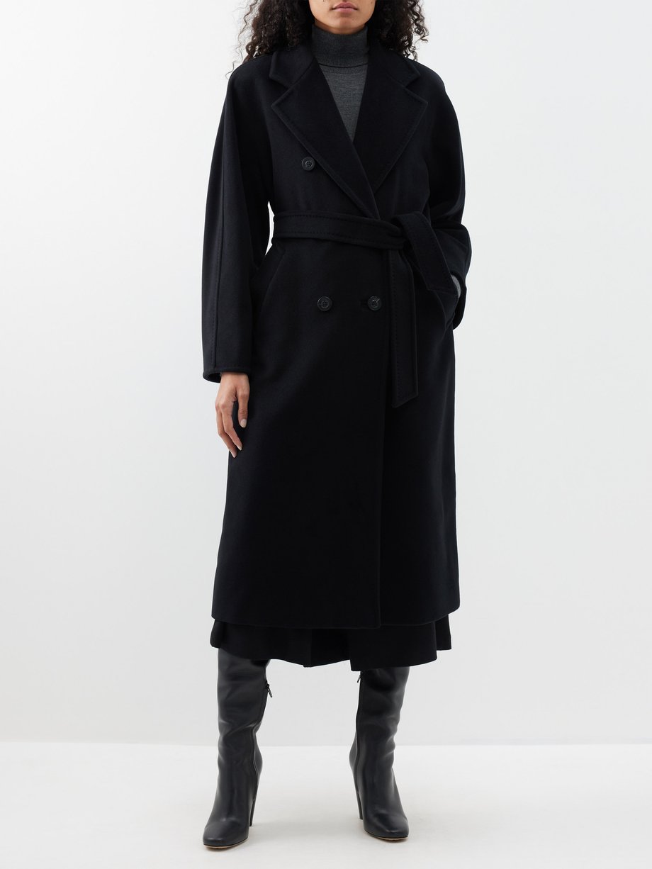 Black Madame coat, Max Mara