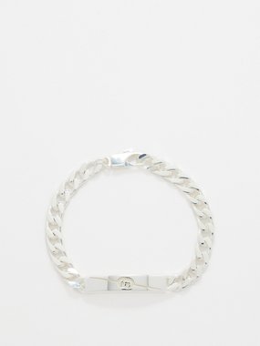 Louis Vuitton Chain Links Gourmette Necklace Powder White in Ceramic with  Silver-tone - US