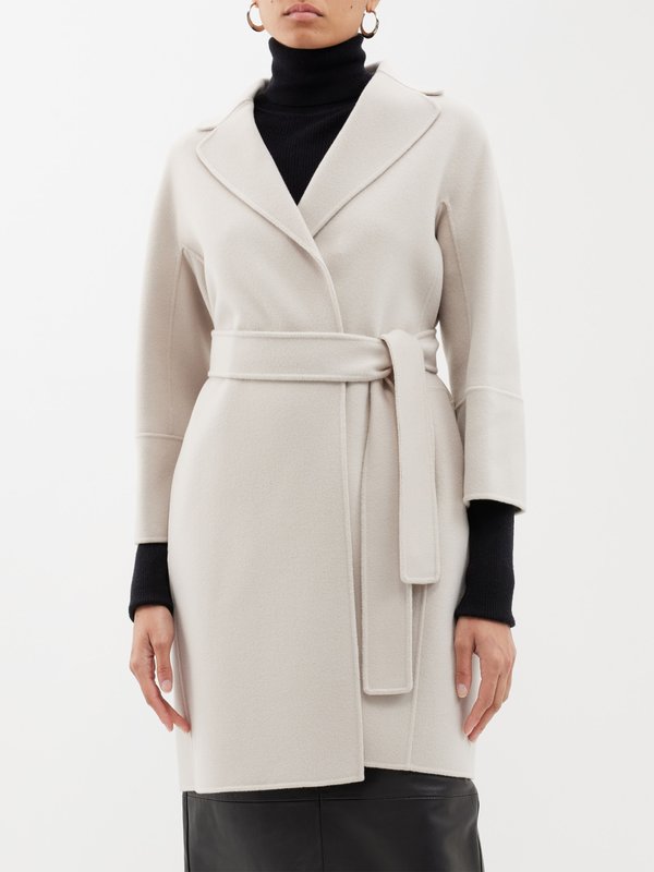 White S Max Mara Arona coat | Max Mara | MATCHES UK