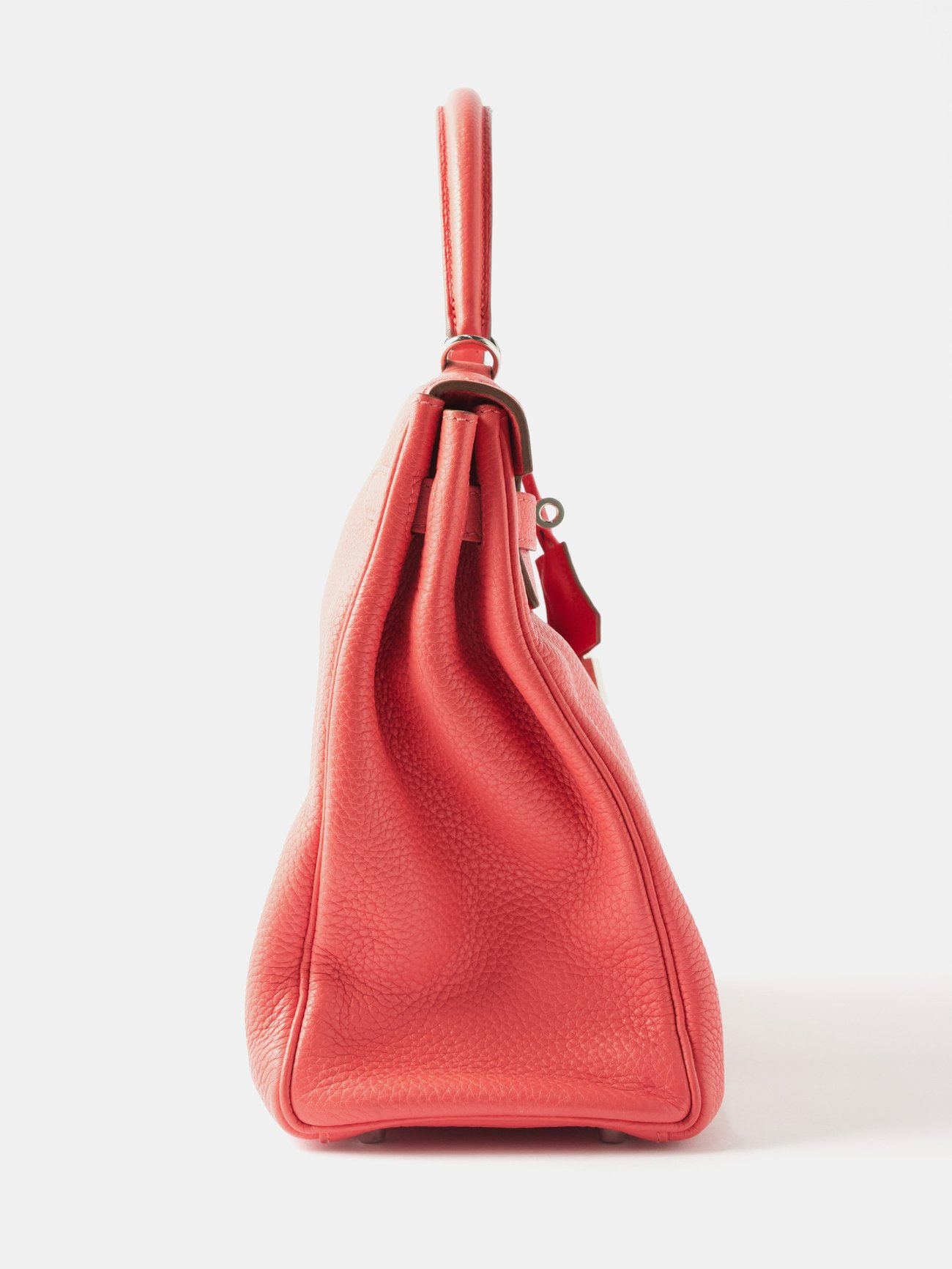 Matches x Sellier - Hermès Kelly 35cm Handbag - Womens - Bright Pink
