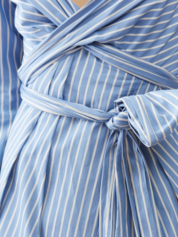 Dries Van Noten (Dries Van Noten ) Dolada striped cotton-poplin shirt dress