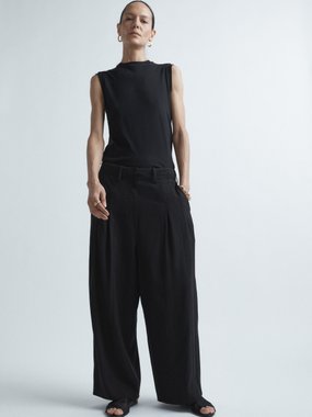 Raey Front-seam lyocell and wool tailored trousers