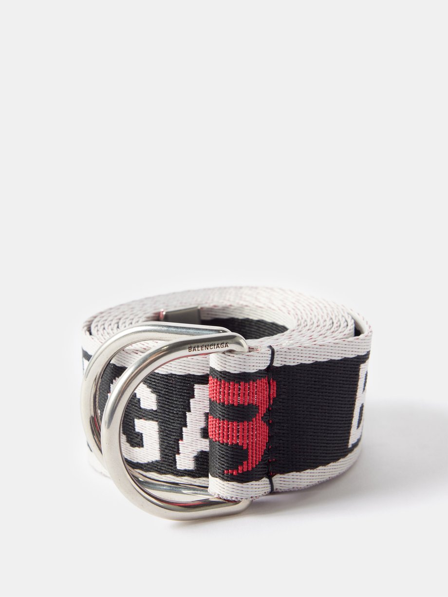 Balenciaga on sale logo belt