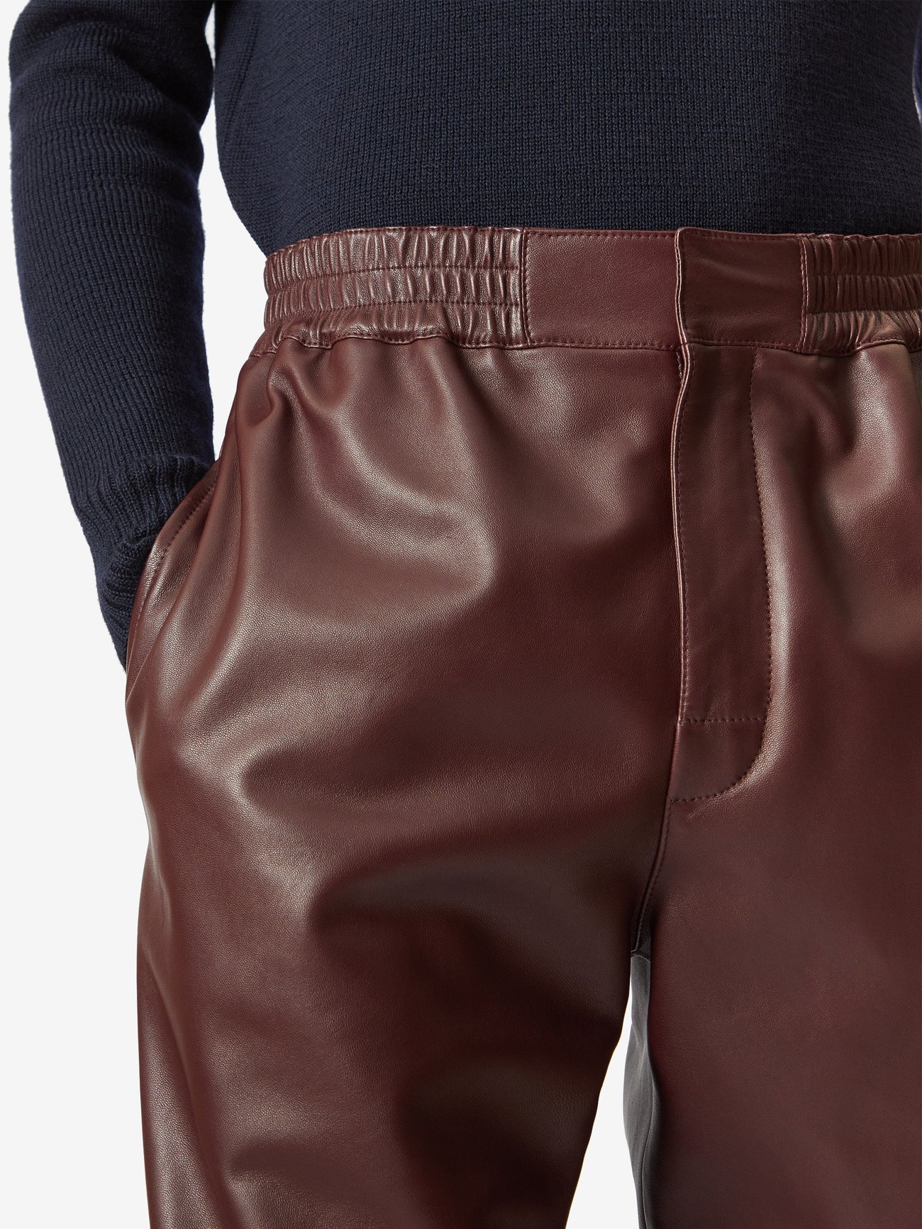 Skinny Leather Pants Men Fashion Printed Slim Fit PU Faux Leather Trousers  High Quality Zipper Mens Biker Trouser1 From Jiabaoyuu, $50.86 | DHgate.Com