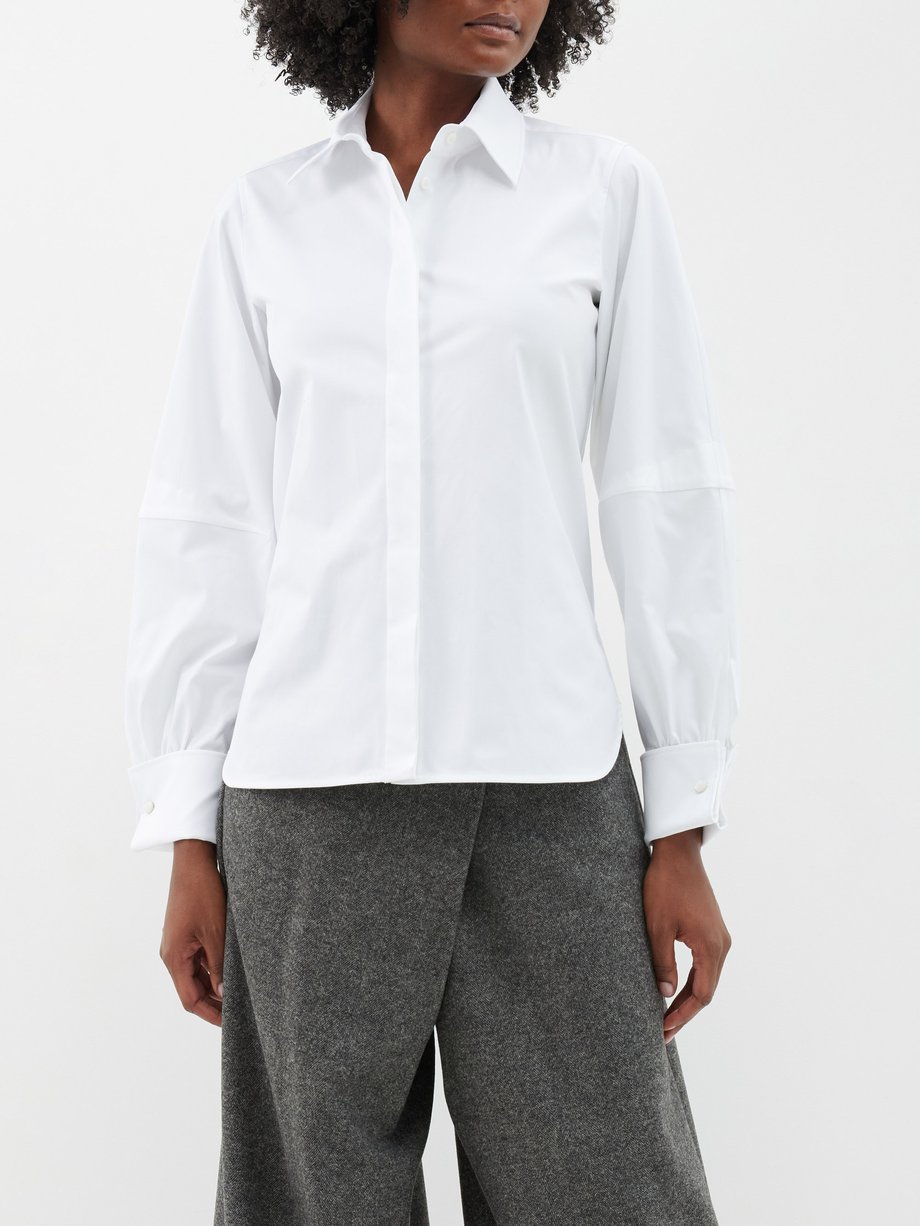 White Pagina shirt | Max Mara | MATCHES UK