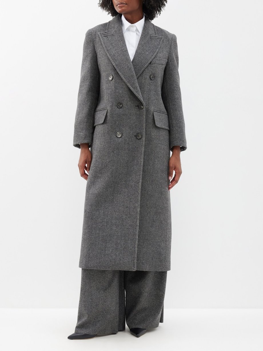 Grey Eccesso coat | Max Mara | MATCHES UK