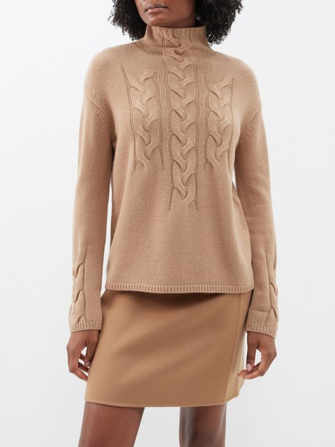 Brown S Max Mara Kristin sweater Max Mara MATCHES UK