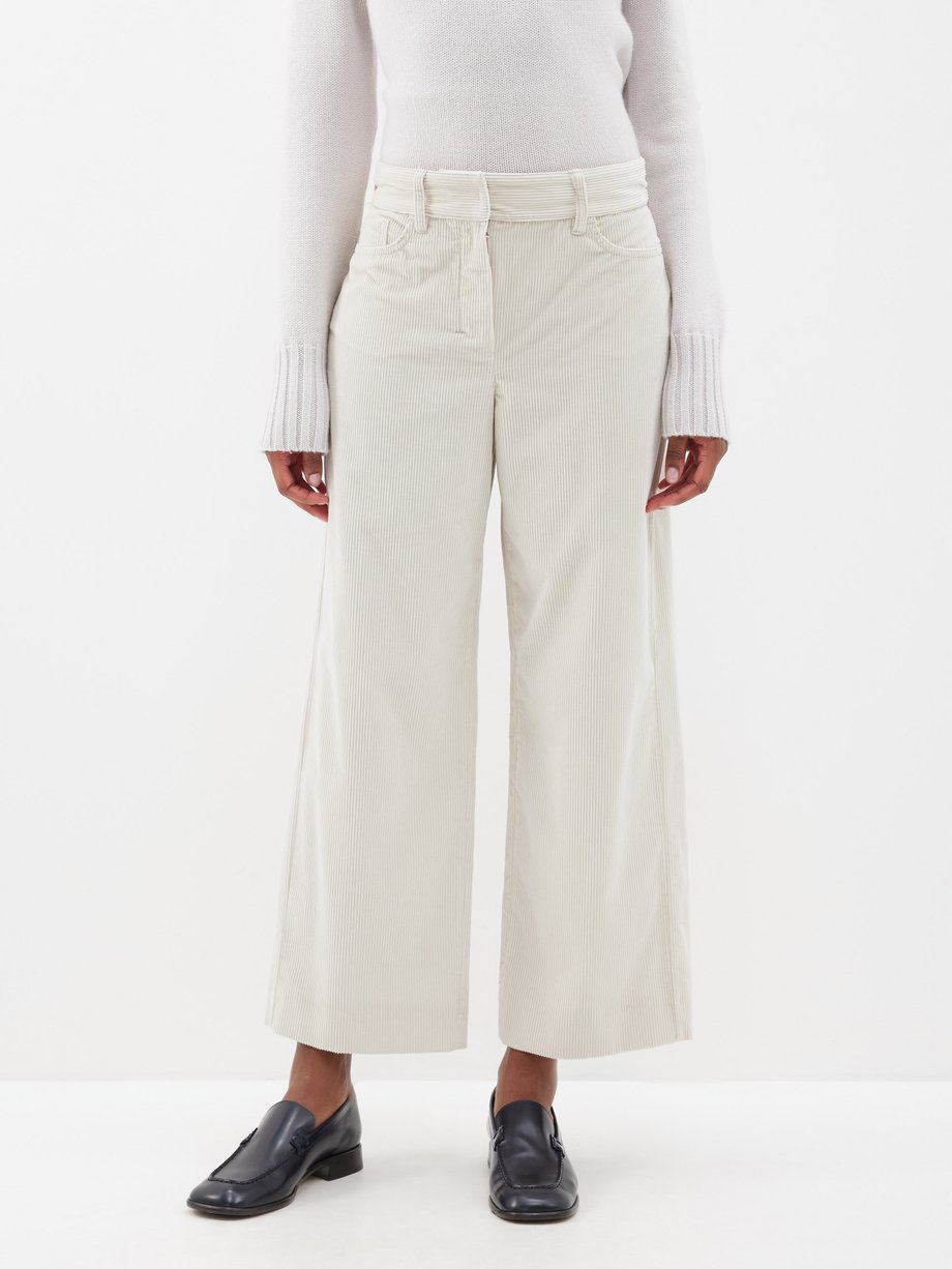 White S Max Mara Helier trousers | Max Mara | MATCHESFASHION US