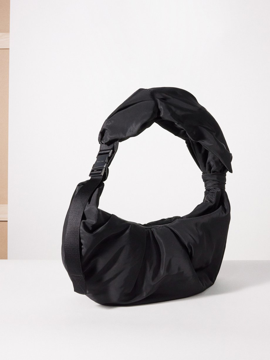 Black Big Bow padded-nylon cross-body bag | Simone Rocha | MATCHES UK