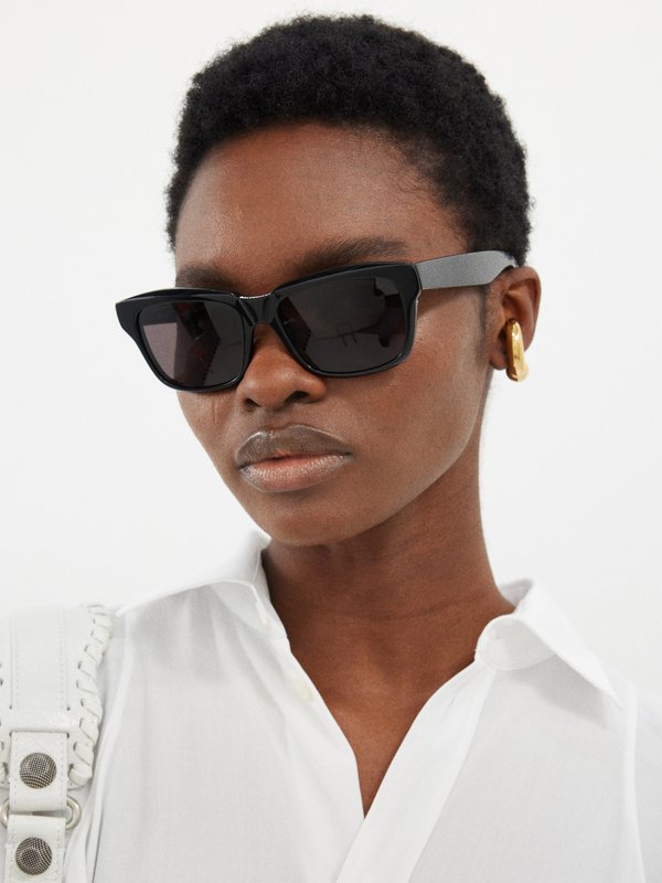 Balenciaga Eyewear (Balenciaga) Square acetate sunglasses