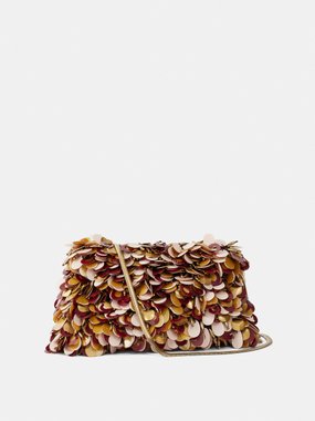 Dries Van Noten Paillette-embellished twill cross-body bag