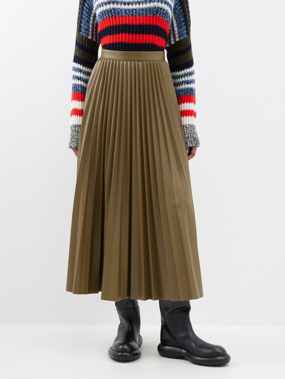 Green Newport skirt | Weekend Max Mara | MATCHESFASHION UK
