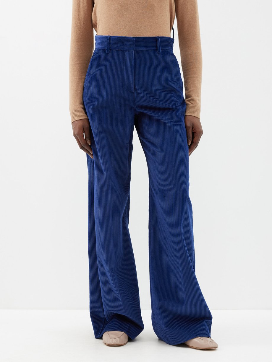 Blue Tania trousers | Weekend Max Mara | MATCHES UK