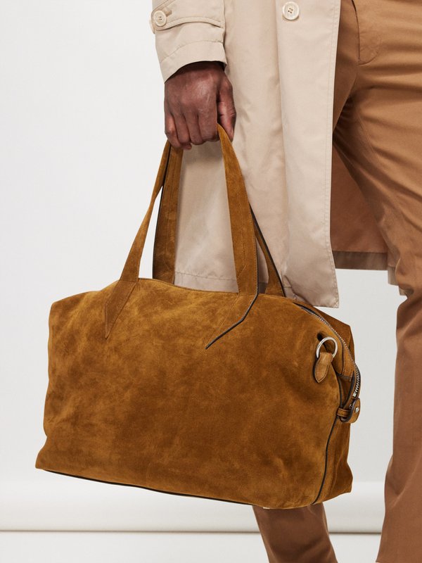 Métier Nomad suede holdall