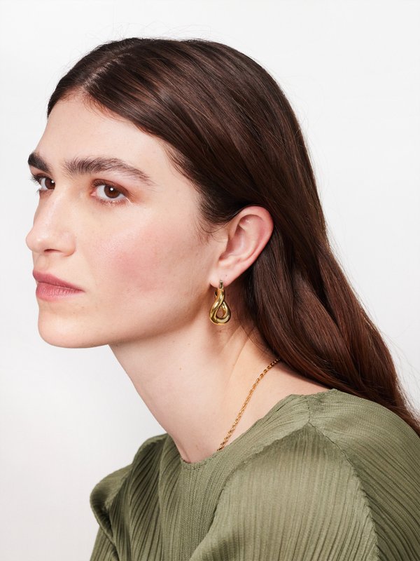 Laura Lombardi Anima mini hoop earrings