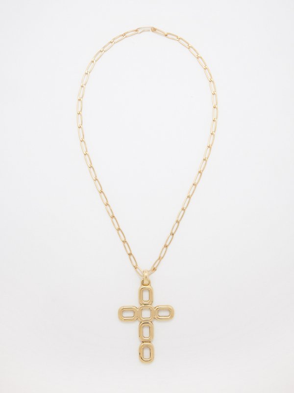 Laura Lombardi Luciana 14kt gold-plated necklace