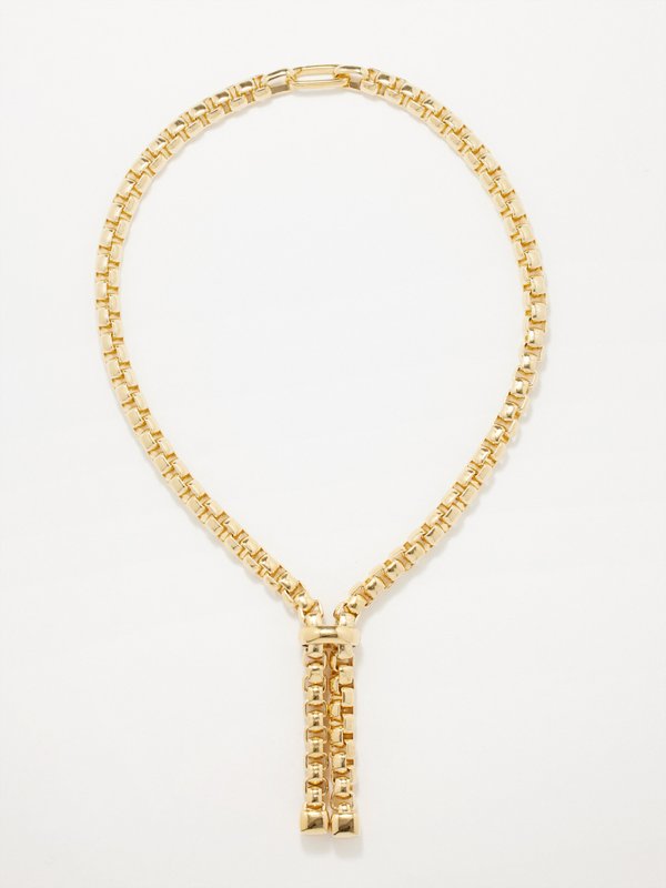 Laura Lombardi Martina 14kt gold-plated necklace