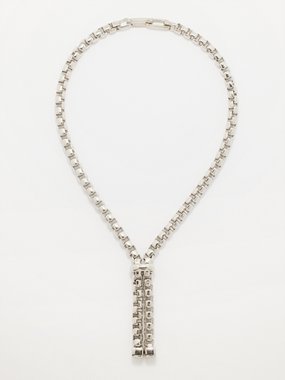 Laura Lombardi Martina platinum-plated necklace
