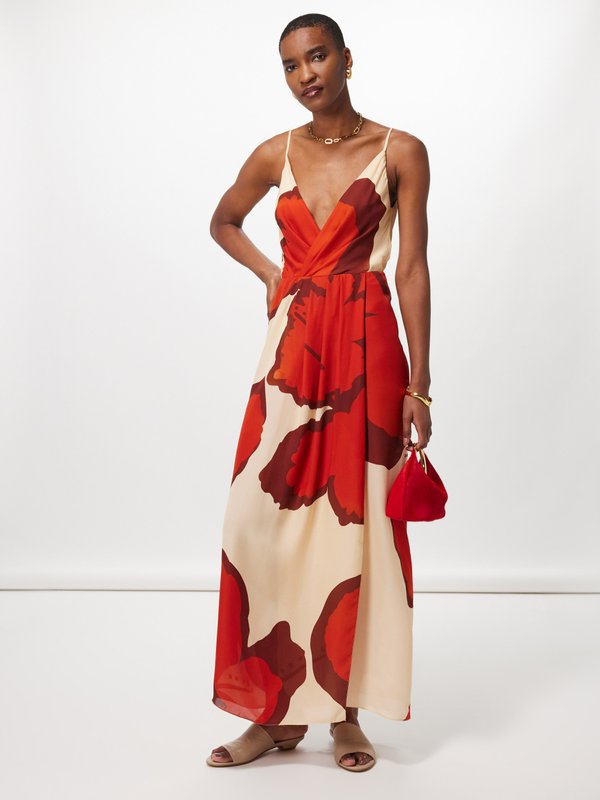 Johanna Ortiz Swatches Of Hope printed silk maxi dress