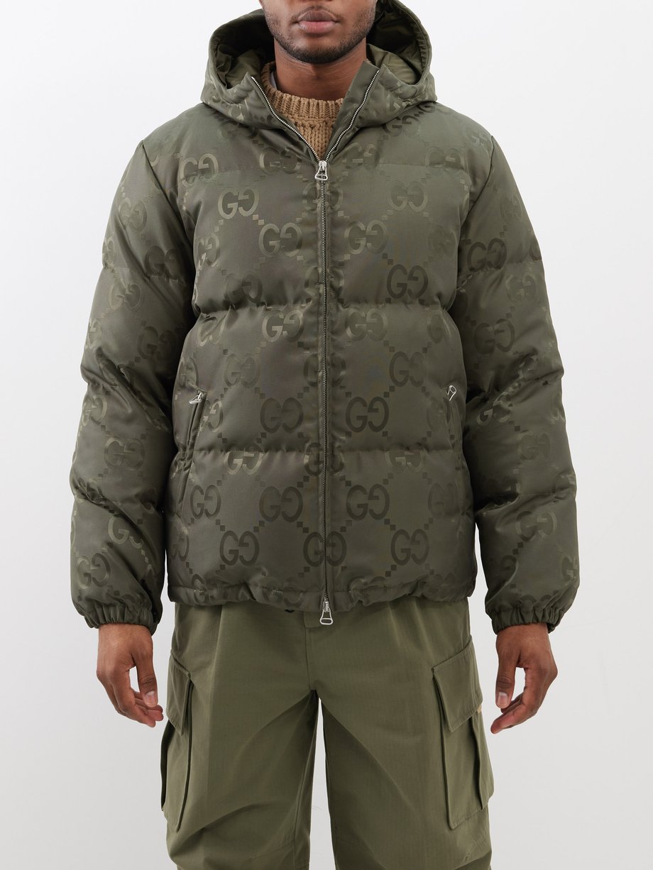 Louis Vuitton Monogram Quilted Hooded Jacket