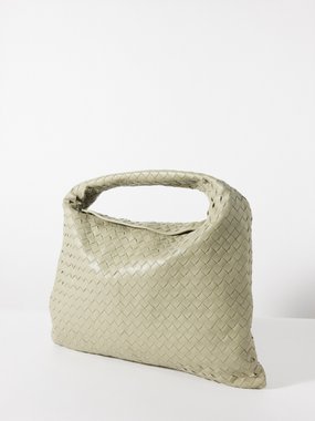 Bottega Veneta Hop large Intrecciato-leather shoulder bag