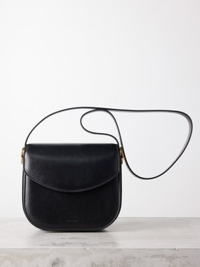 Jil Sander Coin medium leather cross-body bag