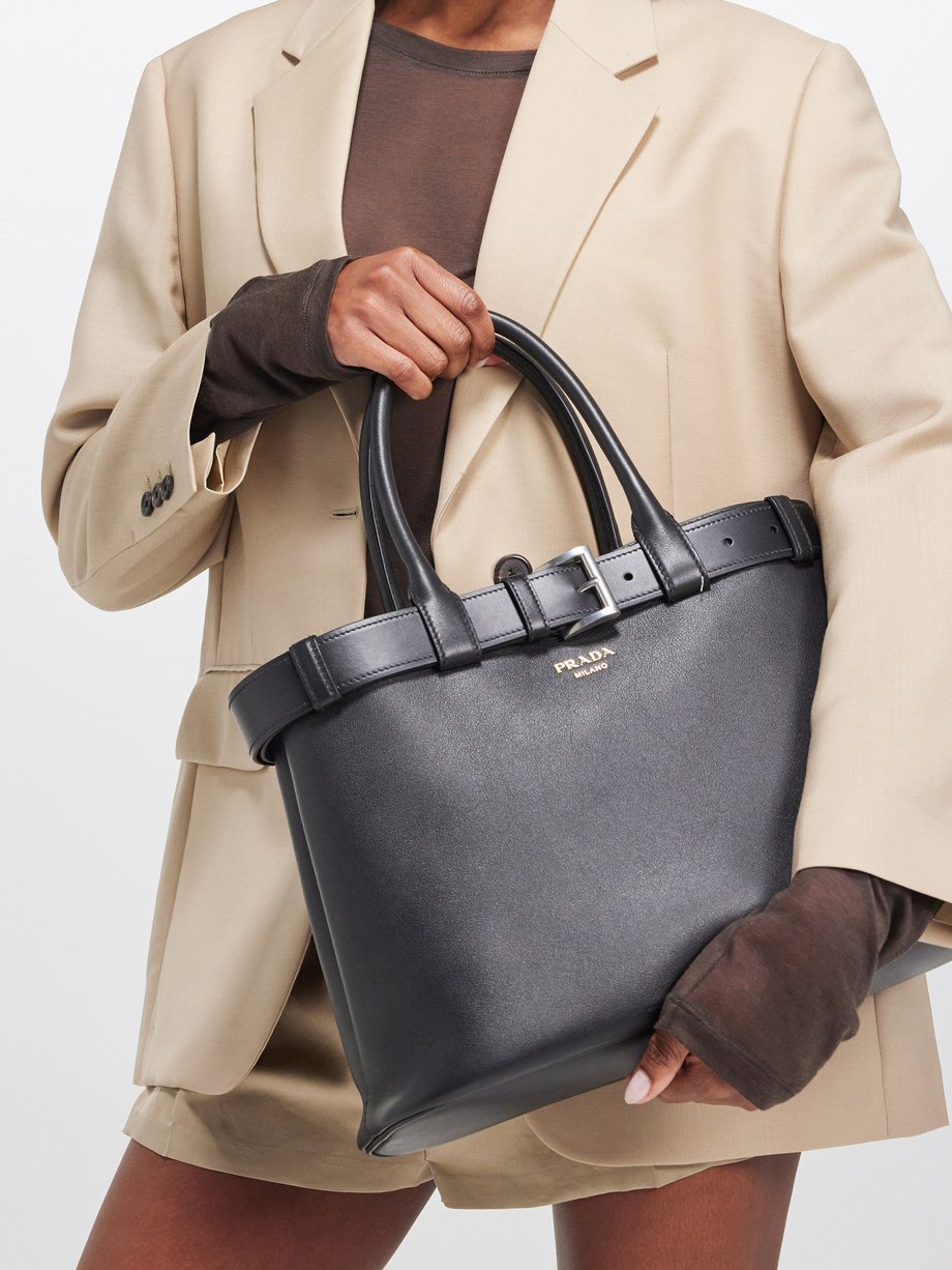 PRADA bag black Spazzolato leather 100% authentic. | Prada bag black, Prada  bag, Bags