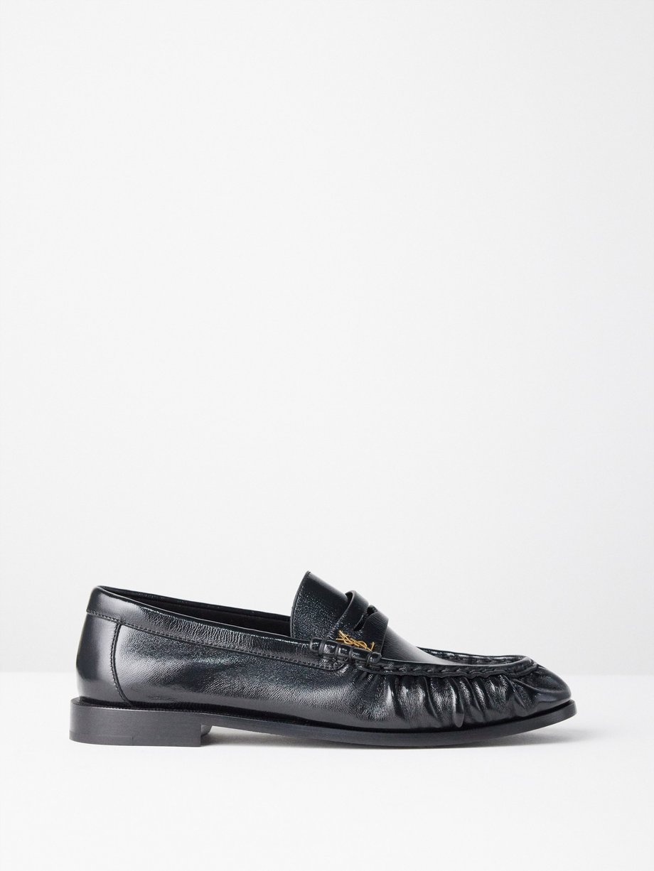 Black Le Loafer leather loafers | Saint Laurent | MATCHES UK